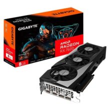 Placa de Vídeo RX 7600 GAMING OC 8G AMD Radeon Gigabyte 8GB GDDR6 128bits RGB – GV-R76GAMING OC-8GD