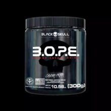 Pré Treino Bope 300g Caveira Preta Black Skull Sabor Limão