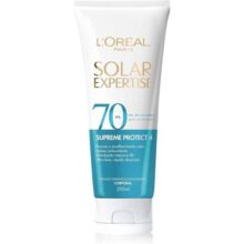 Protetor Solar Corporal L’Oréal Paris Solar Expertise FPS 70 200ml – Previne o Envelhecimento Solar, Textura Ultra-leve, Hidrata e Protege a pele