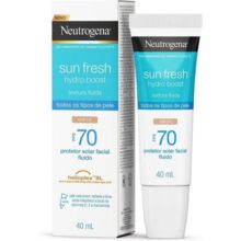 Protetor Solar Facial Neutrogena Sun Fresh Hydro Boost Cor 2.0 FPS 70 40mL