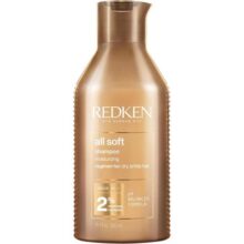 Redken Shampoo All Soft | Para Cabelos Secos e Quebradiços ​​| Proporciona Maciez Intensa e Brilho | Com Óleo de Argan | 300ml