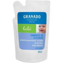 Refil Sabonete Glicerina Bebê Lavanda, Granado, Lilás, 250Ml