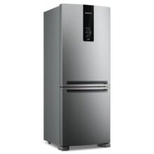 Refrigerador Brastemp Inverse Frost Free A+++ 447 Litros Inox com Smart Flow e Fresh Box – BRE57FK