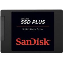 SD Sandisk Plus, 480GB, SATA, Leitura 535MB/s, Gravação 445MB/s, SDSSDA-480G-G26