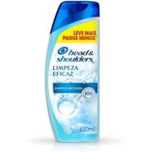 Shampoo Anticaspa Head & Shoulders Limpeza Eficaz 650 ml