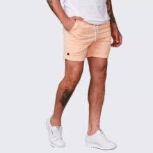 Short Bermuda Moletinho Masculina Lisa Curta Confortável