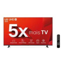 Smart Tv 4k 50” LG Uhd 50ut8050 Processador 5 Ger7 Webos 24 Bivolt Controle Smart Magic