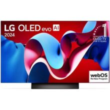 Smart TV 4K 55″ LG OLED evo OLED55C4 Processador 9 Ger7 AI Painel 144Hz Intensificador de Brilho Design Ultra Slim Dol