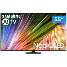 Smart TV 55” 4K UHD Neo QLED Samsung AI TV 55QN85D – 120Hz Wi-Fi Bluetooth