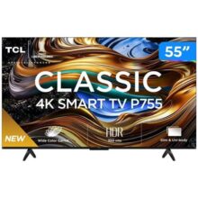 Smart TV 55 LED TCL 55P755 Wi-Fi Bluetooth