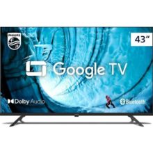 Smart TV Philips 43″ Full HD 43PFG6909/78, Google TV, Comando de Voz, HDR