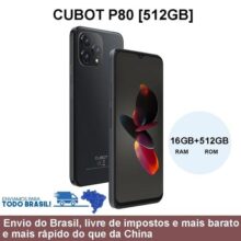 Smartphone Cubot P80 512GB 16GB 4G NFC 6,6” – Versão Global