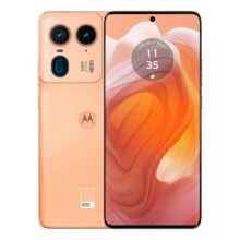 Smartphone Motorola Edge 50 Ultra 5G – 512GB 24GB (12GB RAM+12GB Ram Boost) 50MP Ultra-Pixel AI Camera IP68 NFC – Peach Fuzz