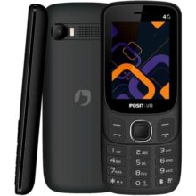 Smartphone Positvo P41, Tela 2.4”, 4G, 48MB RAM, Rádio FM, Dual SIM – Preto