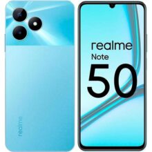 Smartphone Realme Note 50 RMX3834 3 GB de RAM/64 GB/Tela 6.74″/Dual Sim LTE – Azul celeste