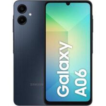 Smartphone Samsung Galaxy A06 128GB, 4GB RAM, Processador Octa-Core, Bateria de 5000mAh, Tela Infinita de 6.7″, Câmera Traseira Dupla, Dual Chip – Azul Escuro