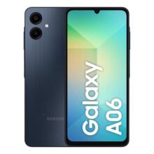 Smartphone Samsung Galaxy A06 4G 128GB 4GB RAM Dual Chip Câmera Traseira 50+2MP Frontal 8MP Tela 6,7″ Android 14.0 Azul Escuro