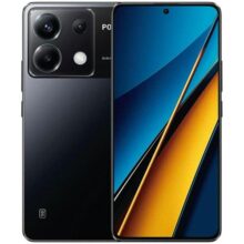 Smartphone Xiaomi POCO X6 5G 8GB+256GB NFC Snapdragon 7s Gen 2 Smartphone 120Hz FioW AMOLED 64MP Câmera tripla com OIS (preto)