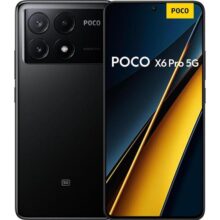 Smartphone Xiaomi POCO X6 Pro 5G 12GB+512GB NFC Dimensity 8300-Ultra 64MP câmera tripla 67W 120Hz AMOLED (Preto)