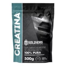 Soldiers Nutrition Creatina Monohidratada 500g – 100% Pura Importada