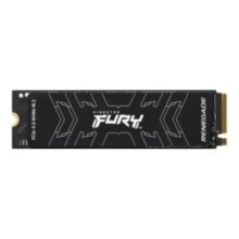 SSD Kingston Fury Renegade 1 TB M.2 2280 PCIe 4.0 x4 NVMe Leitura: 7300 MB/s Gravação: 6000 MB/s Compatível com PS5