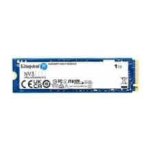 SSD Kingston NV3 1 TB M.2 2280 PCIe 4.0 x4 NVMe Leitura: 6000 MB/s Gravação: 4000 MB/s Azul – SNV3S/1000G