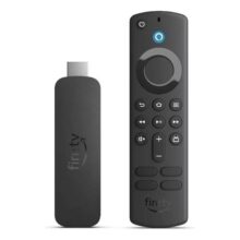 Streaming Fire Tv Stick 4k wifi 6 Com Alexa E Comandos De Tv Preto Amazon