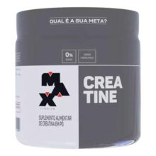 Suplemento Creatina Max Titanium Monohidratada em Pó Pote 300g Creatina Po Sem Sabor