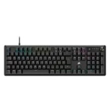 Teclado Mecânico Gamer Corsair K70 RGB, Corsair Linear Red, Preto, US – CH-910971E-BR