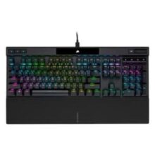 Teclado Mecânico Gamer Corsair K70 RGB Pro Corsair OPX Preto Preto PBT Keycap US – CH-910941A-NA