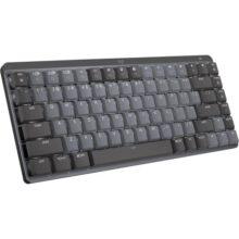 Teclado Mecânico sem fio Logitech MX Mechanical Mini com Teclas Retroiluminadas Tactile Quiet, Conexão USB ou Bluetooth Easy-Switch para até 3 dispositivos e Bateria Recarregável