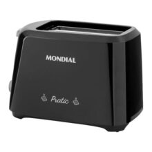 Torradeira Mondial Pratic T-18 Preto e Prata