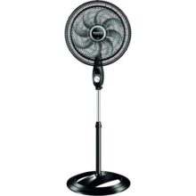 Ventilador Coluna 40cm Super Turbo 8 Pás, Mondial, Preto/Prata, 140W, 110V – VTX-40C-8P