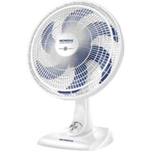 Ventilador de Mesa 40cm Super Power, Mondial, Branco/Azul, 140W, 110V – VSP-40-W