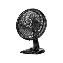 Ventilador de Mesa Mondial Turbo NVT-40-8P-B 40cm 8 Pás 3 Velocidades Preto e Prata