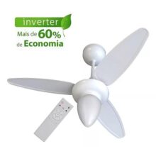 Ventilador de Teto Inverter Wind com Controle Ventisol