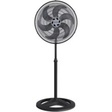 Ventisol Ventilador de Coluna Oscilante Turbo 6 Pás Premium Preto 50cm 127V