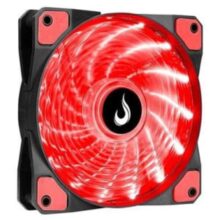 Ventoinha Rise Mode Wind W1, 120mm, LED Vermelho, Preto