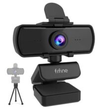 Webcam FIFINE K420 1440p Full HD Com Microfone