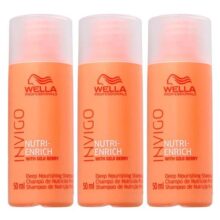 Wella Professionals Invigo Nutri-Enrich Kit com Três Shampoos Travel Size