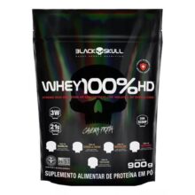 Whey 100% Hd Refil Black Skull – 900g (wpc, Wpi E Wph)