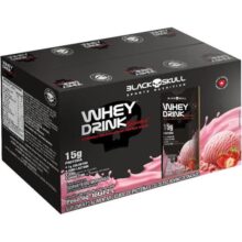 WHEY DRINK GOURMET 250mL – MORANGO – PACK 8 UNID