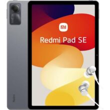 Xiaomi Redmi Pad SE Tablet de 11″, WiFi, ecrã FHD de 90 Hz, 4 GB de RAM, 128 GB de ROM, bateria de 8000 mAh, versão ES, cinzento